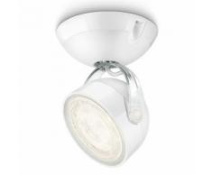 Spot LED orientable diamètre 9.6cm Dyna Blanc