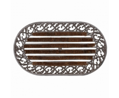 Paillasson tapis porte d’entrée essuie-pieds fonte