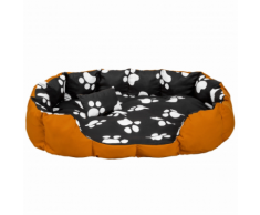 Coussin lit panier matelas pour chien + matelas + coussin XXL 110 x 90 x 27 cm