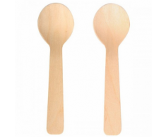 Rayher 6 cuillères en bois 10 cm