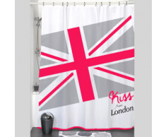 Rideau de douche 180x200cm Union Jack