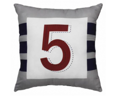 LES DOUCES NUITS DE MAE-Coussin deco microfibre 40x40cm FIVE