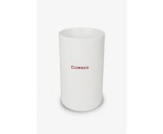 Vase 'Flowers' message en porcelaine blanche Keith Brymer Jones Keith Brymer Jones blanc / ecru 100% porcelaine en TU