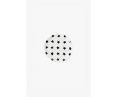 Assiette en Céramique motifs étoiles Ø 17cm Miss Etoile noir 100% ceramique en TU