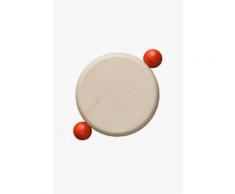 Dessous de plat Rond Bitossi Home rouge / bordeaux 100% bois en TU