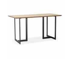 Table à diner / bureau design 'TITUS' en bois naturel - 150x70 cm