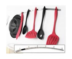 Mastrad F91050 Barre de Suspension pour Ustensiles de Cuisine Acier 60 cm Inox