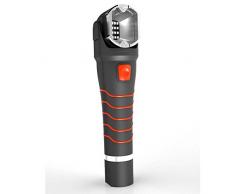 Xanlite TO100 Lampe Torche LED 100 Lumens Noir/Rouge