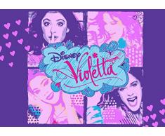 Associated Weavers 620413 Tapis 4 Portraits Polyamide Violet 133 x 2 x 95 cm