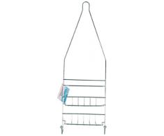 MSV 140337 Serveur de Douche Chromé 15,5 x 9,5 x 48 cm