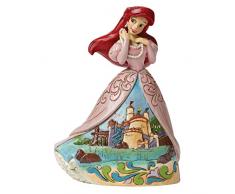 Disney Traditionsitions Figurine Ariel en Robe avec son château