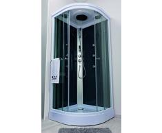 Aqua Plus SACHCABARMGR Armonie Cabine de douche Hydro 1/4 C 90 Gris