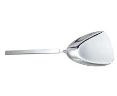 A di Alessi Dry Cuillère de service à riz en acier à manche - Satiné