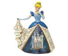 Disney Traditionsitions Figurine Cendrillon en Robe avec son château