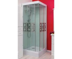 Aqua Plus SACHCABKELIA Kelia 80/80 Cabine de douche non hydro Vert dEau