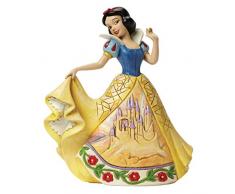 Disney Traditionsitions Figurine Blanche Neige en Robe avec Son Château