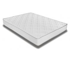 Meister Edelweiss Matelas Ressort Accueil Mousse Haute Résilience 140 x 190 x 23.5 cm