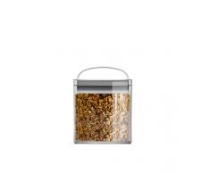 Prepara 3041-FR Evak Boîte de Rangement Basse Plastique Blanc/Transparent 13 x 11,81 x 11,81 cm