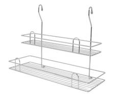 Equinox 507856 Etagère Double Fil Chrome