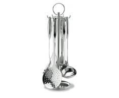 Lacor 62650 6 Ustensiles de Cuisine sur Serviteur Privotant Milenium