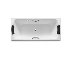 Roca A221350001 St-Bt-1700 x 750 x 440 C A acrylique Blanc/baignoire baignoire en acier-Lun Plus-baignoire en acier
