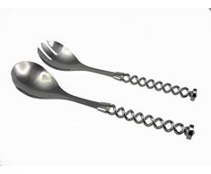 Aulica 395801 Torsade Couvert à Salade Inox