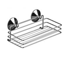 Premier Housewares 1601375 Panier de Douche Fixation Succion Finition Chrome