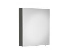 Roca A856840806 Armoire Miroir Blanc Vitre 500 mm Lac de Bains Miroir-Armoire-Flash Complet et Miroirs-Meuble Complet