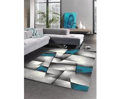 Un Amour de Tapis 30054 Brillance Ultimate Tapis de Salon Moderne Polypropylène Bleu 200 x 290 cm