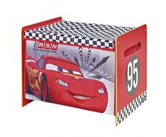 Worlds Apart 864942 Moderne Coffre de Rangement Disney Cars Premium MDF/Tissus Rose