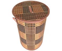 GMMH LN 411 Shanghai Panier à linge pliable en bambou 50 cm
