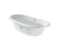 Roca A233650177 Newcast-1700 X 850 E_blanc Pergamon Baignoire Baignoire Fonte-Newcast Acrylique 170 X 85 Cm-Baignoire 1,70 M.