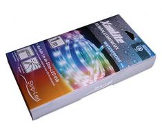 Xanlite LSBR1WRVB Ruban Lumineux Strip LED 1 m RVB Etanche Blanc