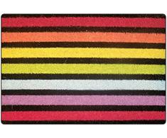 Tapis Déco Paillasson Imprimé Baya Coco/PVC Imprimé 60 x 40 cm
