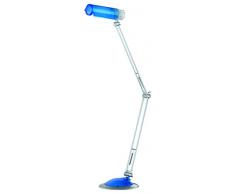 Wofi 871701290000 Corby Lampe de Bureau 15 W E27 Bleu