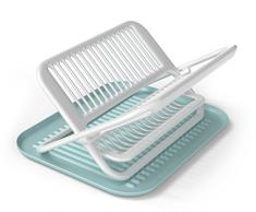 Silicone Zone 140839 Egouttoir Pliable Plastique/Silicone Bleu