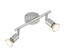 Briloner Leuchten 2906-024 Plafonnier LED Métal 3 W GU10 Titan