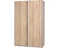 CS Schmalmöbel 75.051.051/42 Armoire à portes coulissantes Bois Chêne 61 x 120 x 193 cm