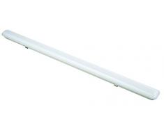 VeLamp ECOLED258 Réglette avec 252 LED SMD2835 Plastique 48 W Gris