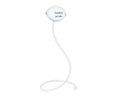 Incidence Paris 10181 Tourbillon Liseuse Flexible Métal/Plastique Blanc