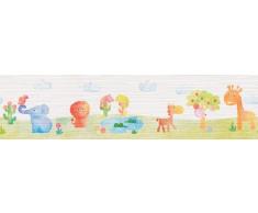 Esprit Home kids Frise murale Zoo multicolore 5,00 m x 0,13 m 941382