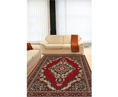 Un Amour de Tapis 18303 Sahara 2 Tapis Moderne Polypropylène Rouge 133 x 200 cm