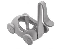 Koziol 3093632 Buggy Coquetier/Support de Cuisson Plastique Gris 4,3 x 10 x 8,9 cm