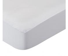 Pikolin Home â Protège-matelas en flanelle, antiallergique, respirant, 100% coton, 90x190/200cm, lit 90