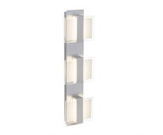 Brilliant AG G58930/21 Field Plafonnier LED à 3 Lumières Métal 5 W Aluminium