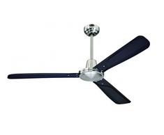Westinghouse 7202040 Urban Gale Ventilateur de plafond Acier Nickel brossé
