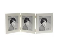 Deknudt Frames S58MQ3 Cadre Photo Triptyque Argenté Mat 10 x 15 cm