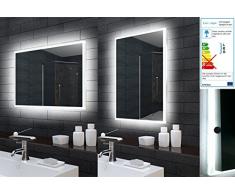Salle de bain miroir de salle de bain éclairage LED 50 x 70 cm mle5700