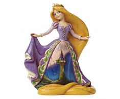 Disney Traditionsitions Figurine Raiponce en Robe avec Son Château