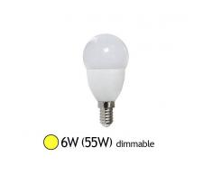 Vision-EL Ampoule Led 6W (55W) E14 Dimmable Blanc chaud